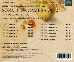 SONATE DA CAMERA OP.2<br/><h5>Megjelenés: 2020-01-31</h5>