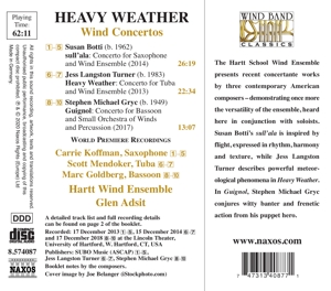 HEAVY WEATHER - WIND CONCERTOS<br/><h5>Megjelenés: 2020-02-14</h5>