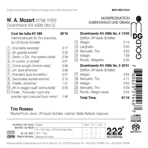 DIVERTIMENTI KV439B VOL.2<br/><h5>Megjelenés: 2020-01-31</h5>