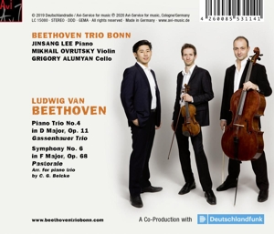 BEETHOVEN, GASSENHAUER TRIO & SYMPHONY NO.6<br/><h5>Megjelenés: 2020-06-05</h5>