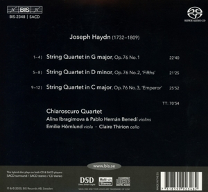 STRING QUARTETS OP.76 1-3<br/><h5>Megjelenés: 2020-05-08</h5>