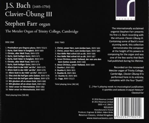 J.S. BACH CLAVIER-UBUNG III<br/><h5>Megjelenés: 2013-01-04</h5>