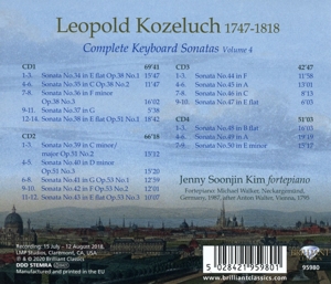 COMPLETE KEYBOARD SONATAS VOL.4<br/><h5>Megjelenés: 2020-09-04</h5>