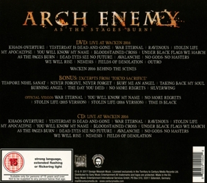 ARCH ENEMY As The Stages Burn! (CD+DVD) (CD) | Lemezkuckó CD bolt