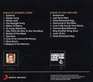 Songs Of Leonard Cohen / Songs<br/><h5>Megjelenés: 2011-09-28</h5>