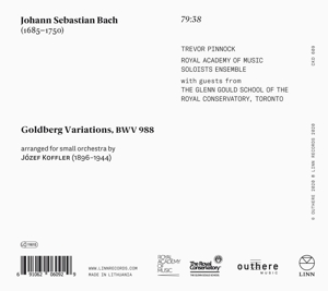 GOLDBERG VARIATIONS (ARR. JOZEF KOFFLER)<br/><h5>Megjelenés: 2020-10-02</h5>