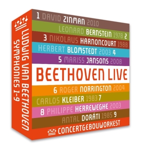 CONCERTGEBOUWORKEST BEETHOVEN: SYMPHONIES 1-9 (CD) | Lemezkuckó CD bolt