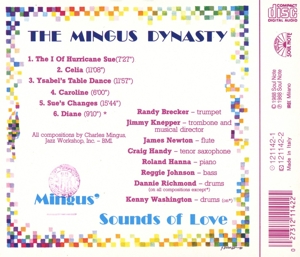 MINGUS' SOUNDS OF LOVE<br/><h5>Megjelenés: 1984-04-01</h5>