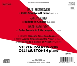 CELLO SONATAS<br/><h5>Megjelenés: 2019-01-31</h5>