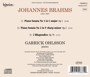 PIANO SONATAS & RHAPSODIES<br/><h5>Megjelenés: 2021-07-02</h5>