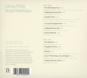 CHRIS THILE & BRAD MEHLDAU<br/><h5>Megjelenés: 2017-01-26</h5>