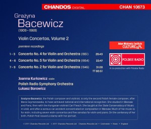 VIOLIN CONCERTOS, VOL.2: NOS.2, 4 & 5<br/><h5>Megjelenés: 2011-08-30</h5>