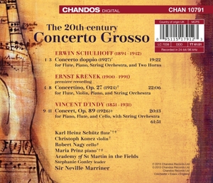 20TH CENTURY CONCERTO GROSSO<br/><h5>Megjelenés: 2013-10-09</h5>