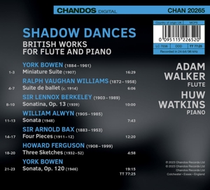 SHADOW DANCES - BRITISH WORKS<br/><h5>Megjelenés: 2023-05-05</h5>