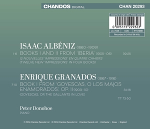 PETER DONOHOE PLAYS GRANADOS & ALBENIZ<br/><h5>Megjelenés: 2024-05-17</h5>