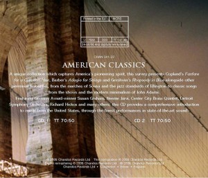 AMERICAN CLASSICS<br/><h5>Megjelenés: 2005-04-11</h5>