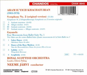 SYMPHONIES NO.2<br/><h5>Megjelenés: 2004-07-28</h5>