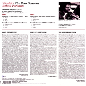 VIVALDI: THE FOUR SEASONS<br/><h5>Megjelenés: 2020-02-21</h5>