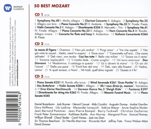 50 BEST MOZART<br/><h5>Megjelenés: 2019-04-26</h5>