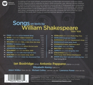 SHAKESPEARE SONGS<br/><h5>Megjelenés: 2016-09-01</h5>