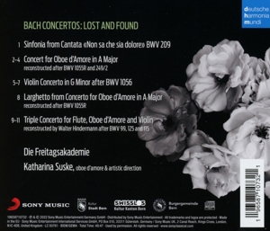 Bach Concertos: Lost and Found<br/><h5>Megjelenés: 2022-06-24</h5>