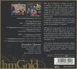 STRING QUARTETS NO.1,4,6,8,9,11<br/><h5>Megjelenés: 2012-10-01</h5>