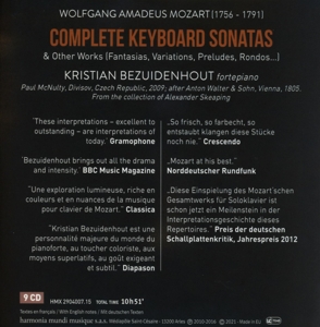 MOZART COMPLETE KEYBOARD SONATAS<br/><h5>Megjelenés: 2021-01-22</h5>