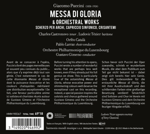 PUCCINI: MESSA DI GLORIA<br/><h5>Megjelenés: 2023-04-14</h5>