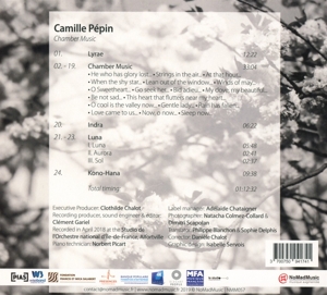 CAMILLE PEPIN CHAMBER MUSIC<br/><h5>Megjelenés: 2019-02-21</h5>