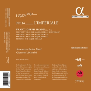 HAYDN 2032 VOL.14 - L'IMPERIALE<br/><h5>Megjelenés: 2023-09-08</h5>