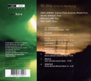 RE-DIAL LIVE IN HAMBURG<br/><h5>Megjelenés: 2010-09-23</h5>