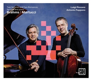 BRAHMS: TWO SONATAS FOR CELLO & PIANO / MARTUCCI: TWO<br/><h5>Megjelenés: 2020-10-02</h5>