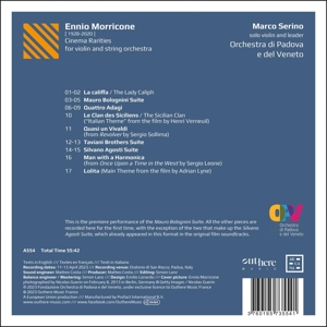 MORRICONE: CINEMA RARITIES FOR VIOLIN AND STRING ORCHESTRA<br/><h5>Megjelenés: 2023-10-06</h5>