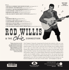 ROD WILLIS & THE CHIC CONNECTION<br/><h5>Megjelenés: 2022-11-18</h5>