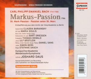 MARKUS PASSION<br/><h5>Megjelenés: 2007-02-13</h5>