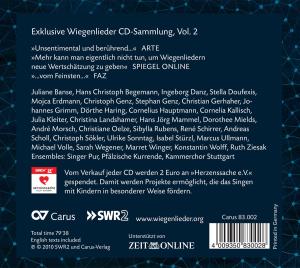 WIEGENLIEDER VOL.2<br/><h5>Megjelenés: 2010-05-14</h5>