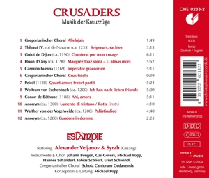 CRUSADERS - MUSIC FROM THE TIMES OF THE CRUSADE<br/><h5>Megjelenés: 2024-04-05</h5>