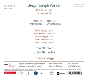 DER GUTE HART (ORATORIO 1739)<br/><h5>Megjelenés: 2020-10-02</h5>