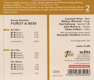 PORGY & BESS<br/><h5>Megjelenés: 2008-11-13</h5>