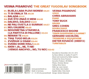 GREAT YUGOSLAV SONGBOOK<br/><h5>Megjelenés: 2021-12-17</h5>