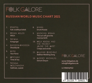 RUSSIAN WORLD MUSIC CHART 2021<br/><h5>Megjelenés: 2022-03-11</h5>