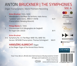 BRUCKNER SYMPHONIES VOL. 4<br/><h5>Megjelenés: 2022-08-05</h5>