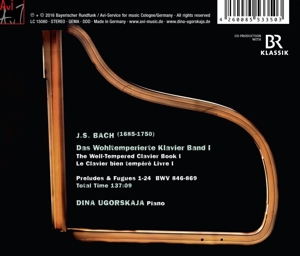 BACH: WELL-TEMPERED CLAVIER I<br/><h5>Megjelenés: 2020-01-10</h5>