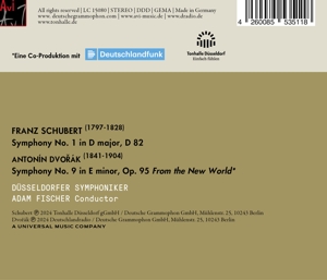 SCHUBERT 1 & DVORAK 9<br/><h5>Megjelenés: 2024-12-06</h5>