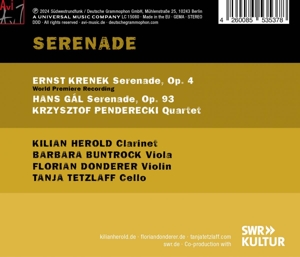 SERENADE FOR CLARINET & STRINGS<br/><h5>Megjelenés: 2024-05-03</h5>