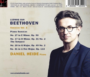 BEETHOVEN, SONATAS VOL. 3<br/><h5>Megjelenés: 2023-11-10</h5>