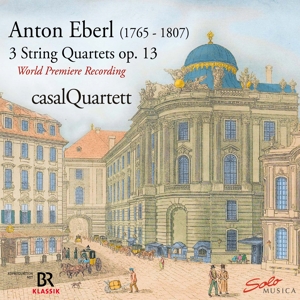 ANTON EBERL: 3 STRING QUARTETS OP.13<br/><h5>Megjelenés: 2022-07-01</h5>