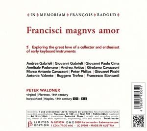 FRANCISCI MAGNUS AMOR<br/><h5>Megjelenés: 2020-05-22</h5>