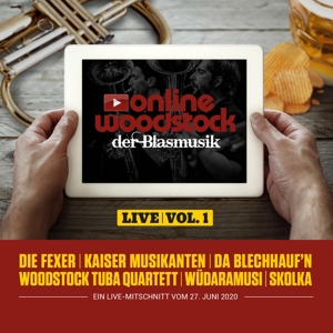 ONLINE WOODSTOCK DER BLASMUSIK LIVE VOL.1<br/><h5>Megjelenés: 2021-04-16</h5>