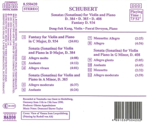 SONATAS (SONATINAS) FOR V<br/><h5>Megjelenés: 1991-11-28</h5>